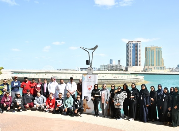 فعالية وزارة شؤون مجلسي الشورى والنواب بمناسبة اليوم الرياضي البحريني