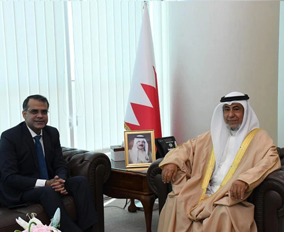 Latest News: وزير شؤون مجلسي الشورى والنواب يستقبل سفير جمهورية باكستان الإسلامية لدى مملكة البحرين